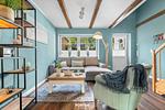 Wohnzimmer - Ferienwohnung Majorshof Hummer Büsum - Top-Hundeurlaub