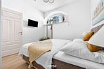 Schlafzimmer - Ferienwohnung Majorshof Auster Büsum - Top-Hundeurlaub