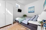 Schlafzimmer - Ferienwohnung Majorshof Auster Büsum - Top-Hundeurlaub