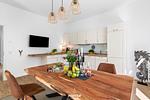 Wohnzimmer - Ferienwohnung Majorshof Auster Büsum - Top-Hundeurlaub