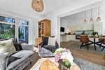 Wohnzimmer - Ferienwohnung Majorshof Auster Büsum - Top-Hundeurlaub