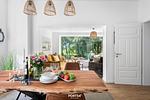 Wohnzimmer - Ferienwohnung Majorshof Auster Büsum - Top-Hundeurlaub