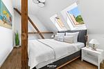 Schlafzimmer - Ferienwohnung Majorshof Krabbe Büsum - Top-Hundeurlaub
