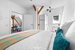 Schlafzimmer - Ferienwohnung Majorshof Krabbe Büsum - Top-Hundeurlaub