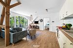 Wohnzimmer - Ferienwohnung Majorshof Krabbe Büsum - Top-Hundeurlaub