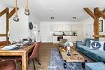 Küche / Küchenzeile - Ferienwohnung Majorshof Krabbe Büsum - Top-Hundeurlaub