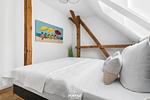 Schlafzimmer - Ferienwohnung Majorshof Krabbe Büsum - Top-Hundeurlaub