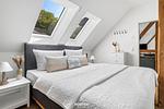 Schlafzimmer - Ferienwohnung Majorshof Krabbe Büsum - Top-Hundeurlaub