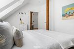 Schlafzimmer - Ferienwohnung Majorshof Krabbe Büsum - Top-Hundeurlaub