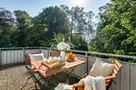Balkon - Ferienwohnung Majorshof Flunder Büsum - Top-Hundeurlaub
