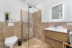 Badezimmer - Ferienwohnung Majorshof Flunder Büsum - Top-Hundeurlaub