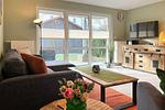 Wohnzimmer mit Zugang zur Süd-West-Terrasse - Wohnung 24 - Top-Hundeurlaub