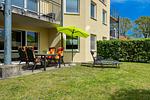 möblierte Terrasse mit Sonnenliegen - Wohnung 24 - Top-Hundeurlaub