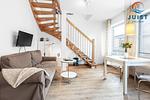 Wohnzimmer - 105 - Wohnung Wattenmeer - Top-Hundeurlaub