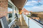 Balkon - 108 - Wohnung Meeresrauschen - Top-Hundeurlaub