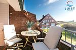 Balkon - 108 - Wohnung Meeresrauschen - Top-Hundeurlaub