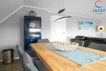 Wohnzimmer - 108 - Wohnung Meeresrauschen - Top-Hundeurlaub