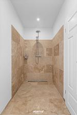 Badezimmer - Ferienwohnung Majorshof Seehecht Büsum - Top-Hundeurlaub