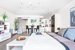 Wohnzimmer - Ferienwohnung Marina Apartment 9403 in Marina Wendtorf - Top-Hundeurlaub