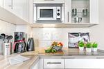 Küche / Küchenzeile - Ferienwohnung Marina Apartment 9403 in Marina Wendtorf - Top-Hundeurlaub