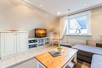 Wohnzimmer - Sylt Homes Auster 3 - Top-Hundeurlaub
