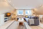 Wohnzimmer - Sylt Homes Auster 3 - Top-Hundeurlaub