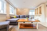 Wohnzimmer - Sylt Homes Auster 3 - Top-Hundeurlaub