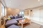 Wohnzimmer - Sylt Homes Auster 3 - Top-Hundeurlaub