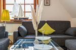 Wohnzimmer - Sylt Homes Auster 4 - Top-Hundeurlaub