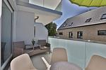 Sonniger Balkon der Ocean Breeze No 6, Niendorf am Timmendorfer Strand – modern, ruhig & mit gemütlichen Sitzgelegenheit - Ocean Breeze No 6 - Top-Hundeurlaub