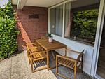 Terrasse - FeWo Nordstern - Schillig - Top-Hundeurlaub