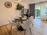 Wohnzimmer - FeWo Nordstern - Schillig - Top-Hundeurlaub