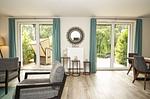 Wohnzimmer - FeWo Steilküste mit Terrasse - Top-Hundeurlaub