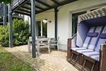 Terrasse - FeWo Steilküste mit Terrasse - Top-Hundeurlaub