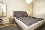 Schlafzimmer - FeWo Steilküste mit Terrasse - Top-Hundeurlaub
