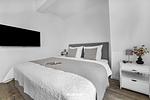 Schlafzimmer - Ferienhaus Meerheimat Fehmarn - Top-Hundeurlaub