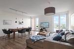 Wohnzimmer - Beach Loft Stein - Top-Hundeurlaub