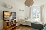 Schlafzimmer - Beach Loft Stein - Top-Hundeurlaub