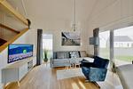 Wohnzimmer - Ferienhaus Skipper Galerie Olpenitz - Top-Hundeurlaub