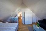 Schlafzimmer - Ferienhaus Skipper Galerie Olpenitz - Top-Hundeurlaub