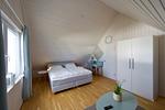 Schlafzimmer - Ferienhaus Skipper Galerie Olpenitz - Top-Hundeurlaub