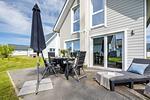 Terrasse - Ferienhaus Dannig Deern Olpenitz - Top-Hundeurlaub