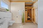 Sauna - Ferienhaus Dannig Deern Olpenitz - Top-Hundeurlaub