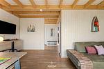 Wohnzimmer - Ferienhaus Dannig Deern Olpenitz - Top-Hundeurlaub