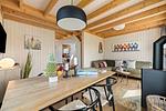 Wohnzimmer - Ferienhaus Dannig Deern Olpenitz - Top-Hundeurlaub
