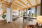Wohnzimmer - Ferienhaus Dannig Deern Olpenitz - Top-Hundeurlaub
