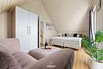 Schlafzimmer - Ferienhaus Dannig Deern Olpenitz - Top-Hundeurlaub