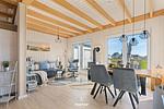 Wohnzimmer - Ferienhaus Skippers Home Olpenitz - Top-Hundeurlaub