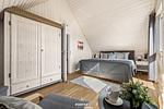 Schlafzimmer - Ferienhaus Skippers Home Olpenitz - Top-Hundeurlaub
