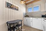 Küche / Küchenzeile - Ferienhaus Skippers Home Olpenitz - Top-Hundeurlaub
